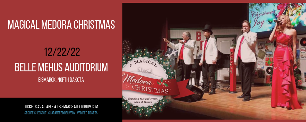Magical Medora Christmas at Belle Mehus Auditorium tickets Magical Medora Christmas at Belle Mehus Auditorium