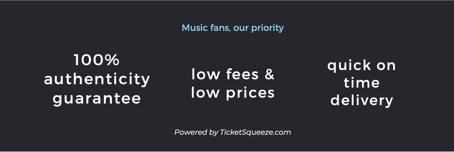 Belle Mehus Auditorium ticket guarantee