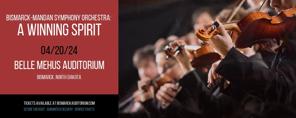 Bismarck-Mandan Symphony Orchestra at Belle Mehus Auditorium