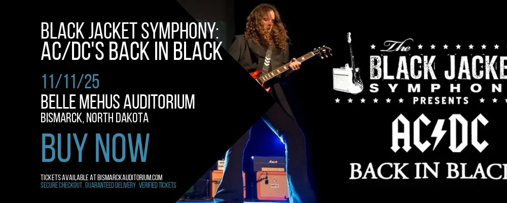 Black Jacket Symphony at Belle Mehus Auditorium